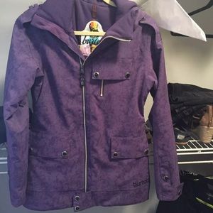 Women’s Burton snowboarding coat.